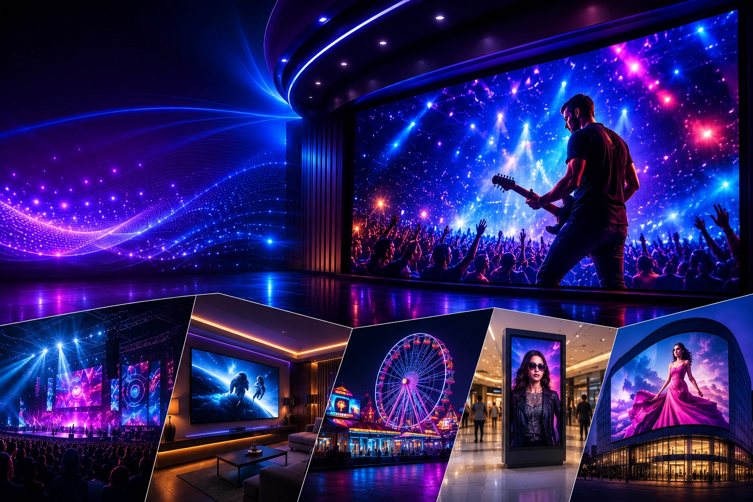 Entertainment LED Display Solutions with Innovative Technology